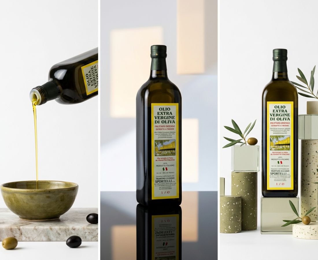 Bottiglia 1 LT Extravergine Fruttato Intenso - immagine 2